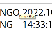 Firma electrónica validada por Adobe Acrobat Reader DC