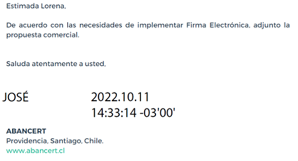 Ejemplo de PDF firmado